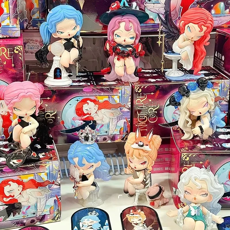 2025 حار حقيقي دودو نامي كابوس الأساسية سلسلة صندوق أعمى لعبة صندوق الغموض الدمى Kawaii عمل الشكل ألعاب بنات هدية عيد ميلاد #3