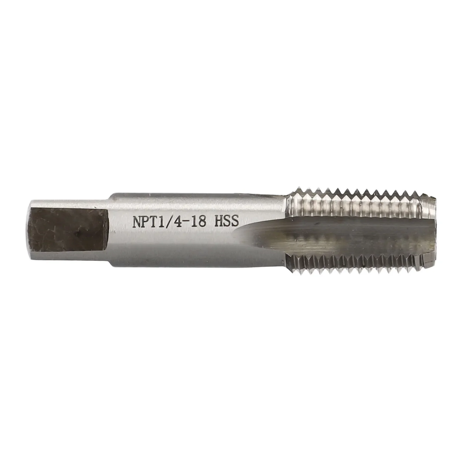 1pc High Speed Steel Screw Threaded Tap Hand Tools 1/4"-18 NPT Taper Pipe Tap