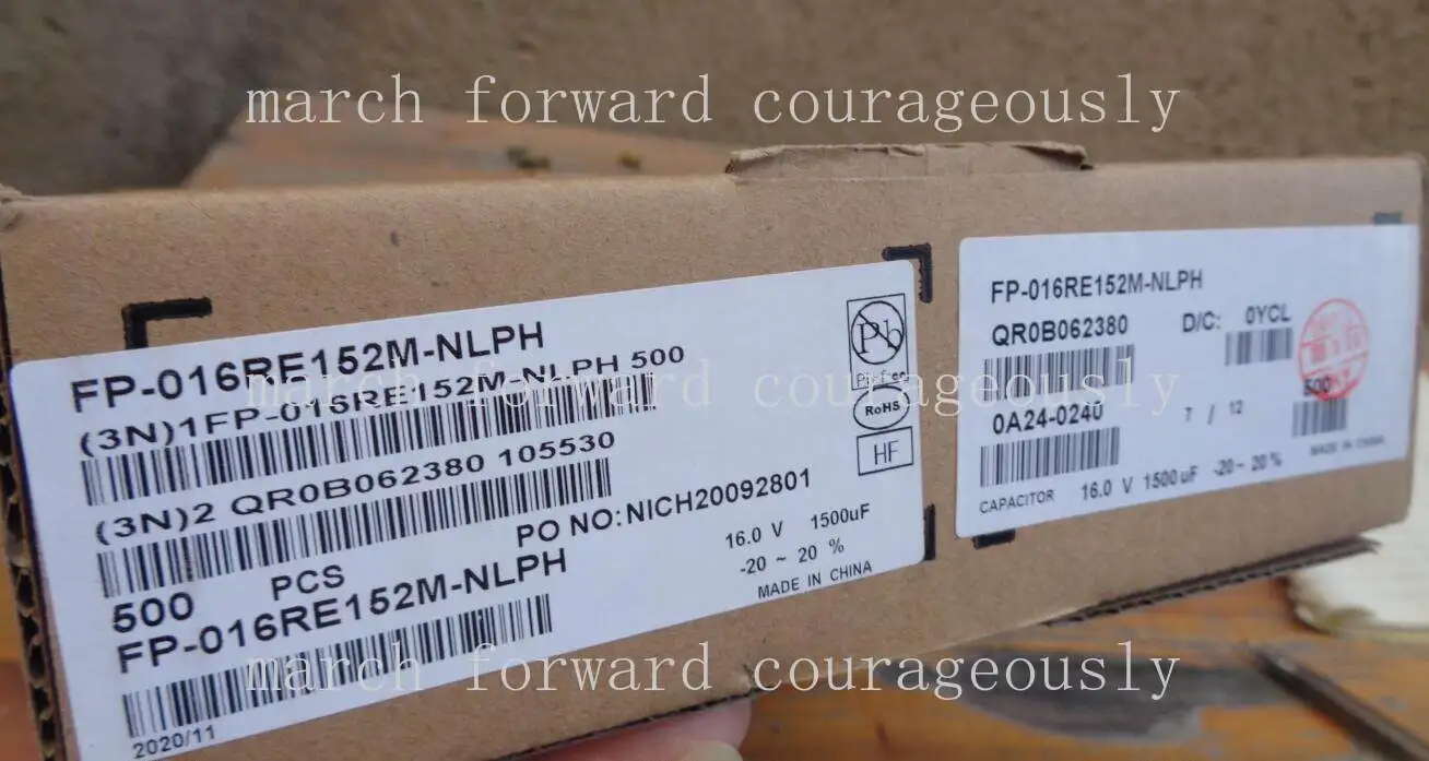 20pcs FP-016RE152M-NLPH  16V 1500uF 152  Solid-state capacitor 10X20