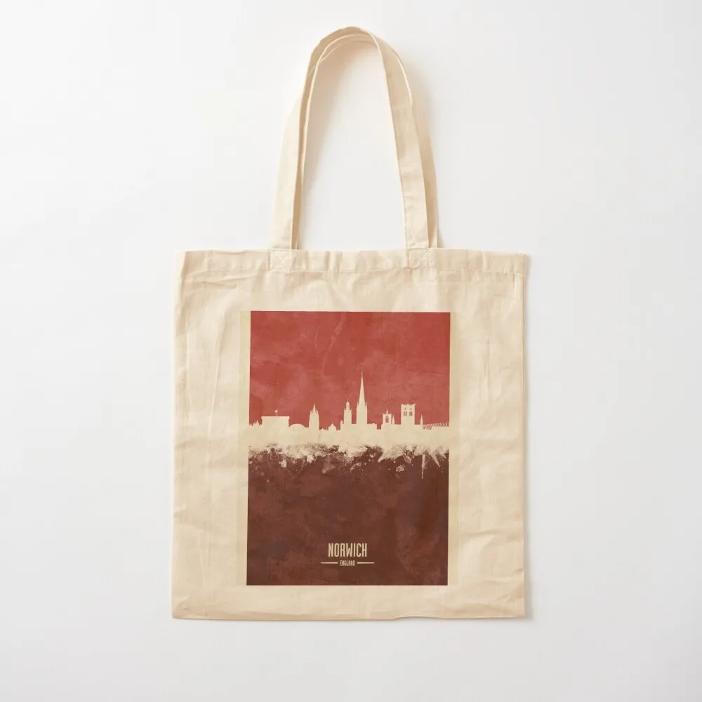 

Norwich England Skyline Tote Bag