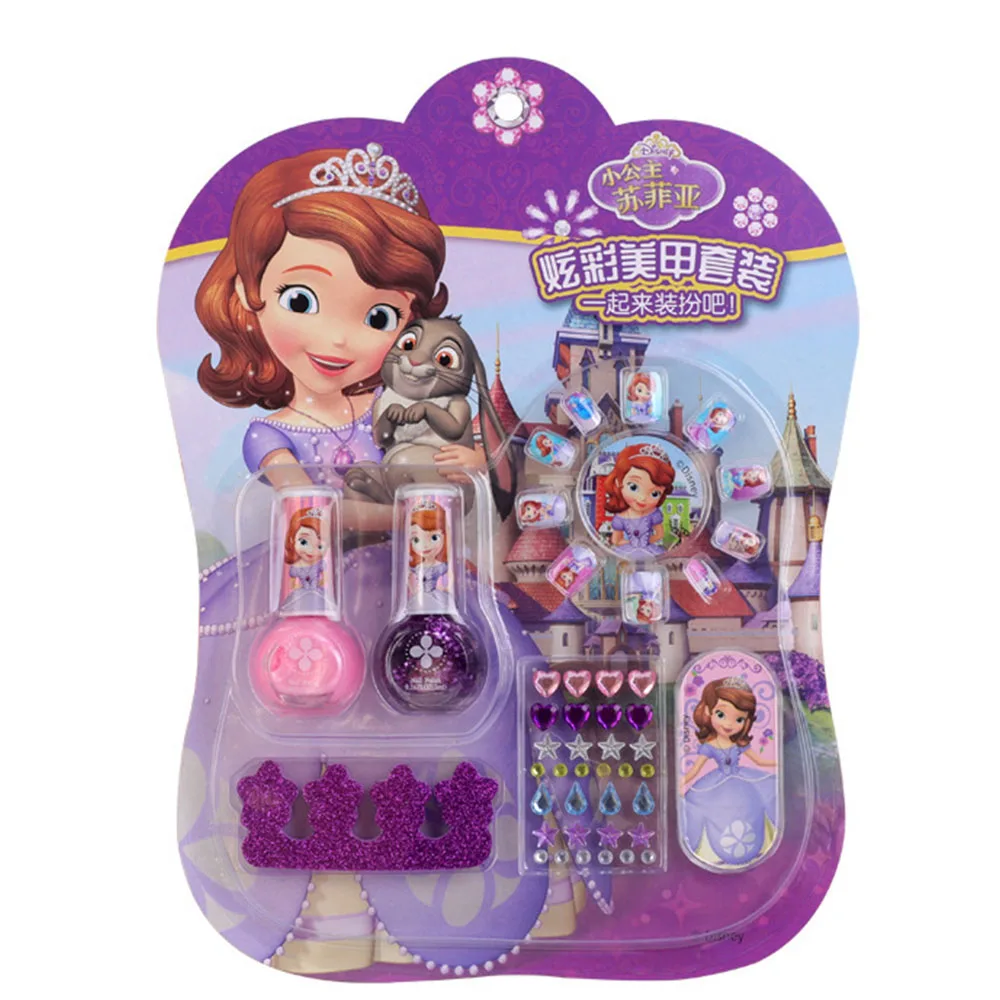 Princess Style Nail Polish set for girls, makeup accessories, DIY, non-toxic, DIY, for children