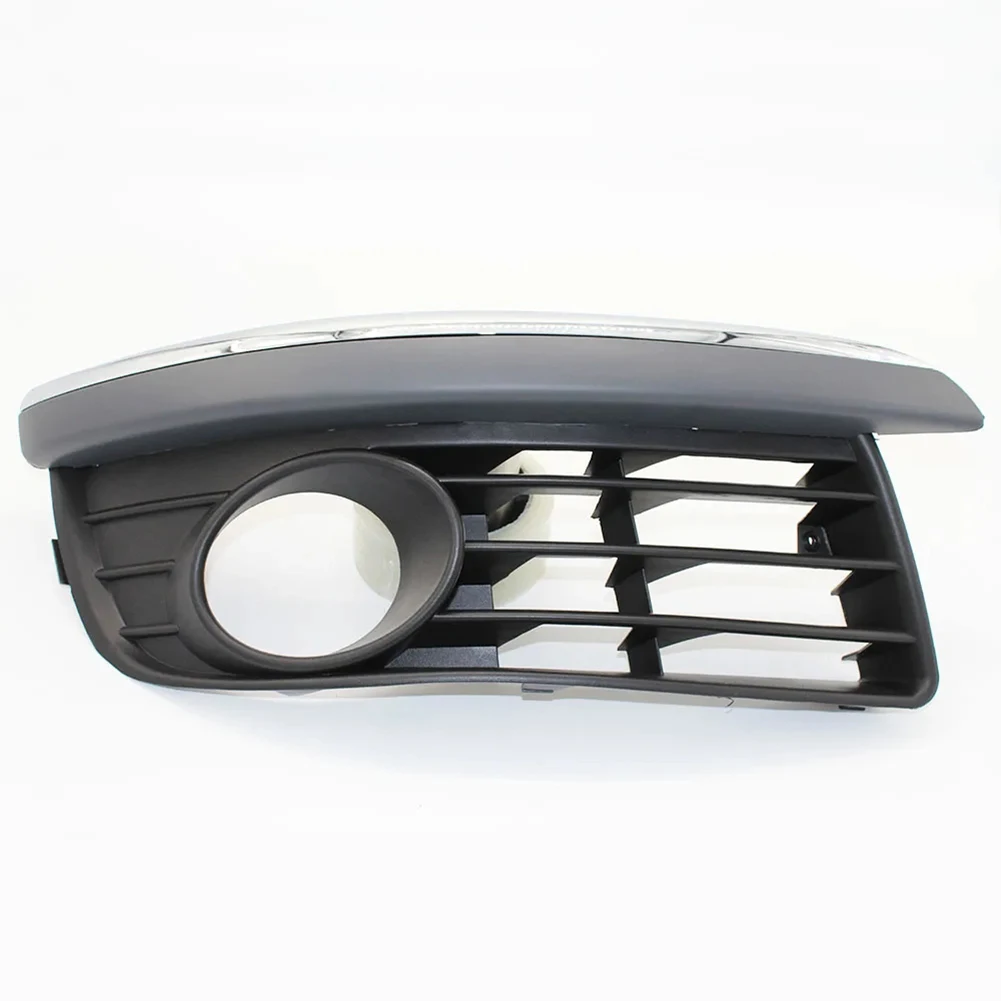 Front Bumper Trim Fog Light Grille Vibration-free Fit Resists Warping Fog Lamp Grill For Golf Consistent With Original Factory