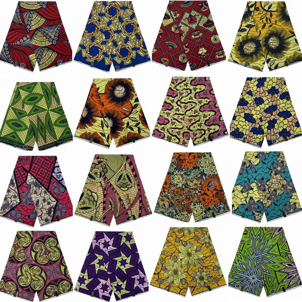 

Guaranteed Veritable African Real Wax Prints Fabric Ghana Style Ankara Wax Tissu Pagne 100%Cotton Soft Design Nigeria Wax Fabric