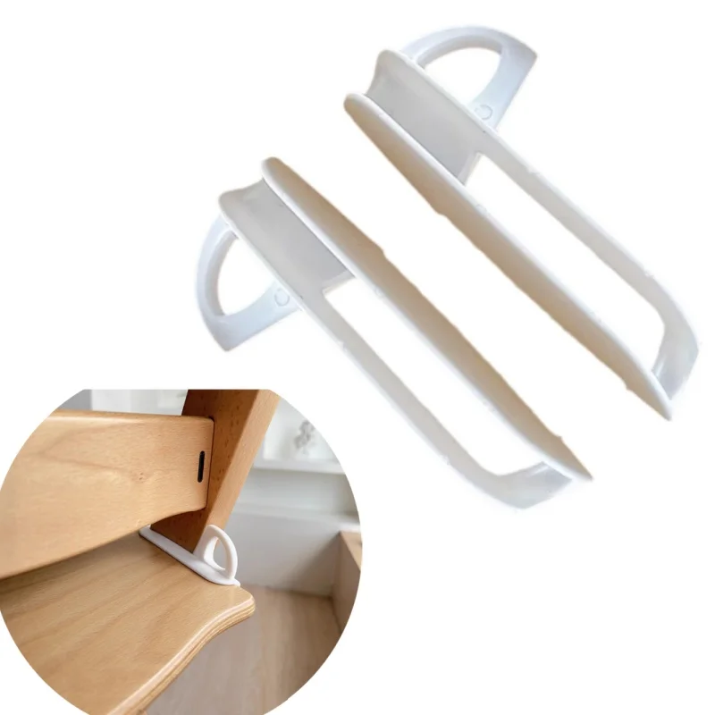 1 Pair Baby High Chair Secure Safety Seat Belt Buckles Children Dining Chair Platic Safety Hook Claps for Stokke High Chair