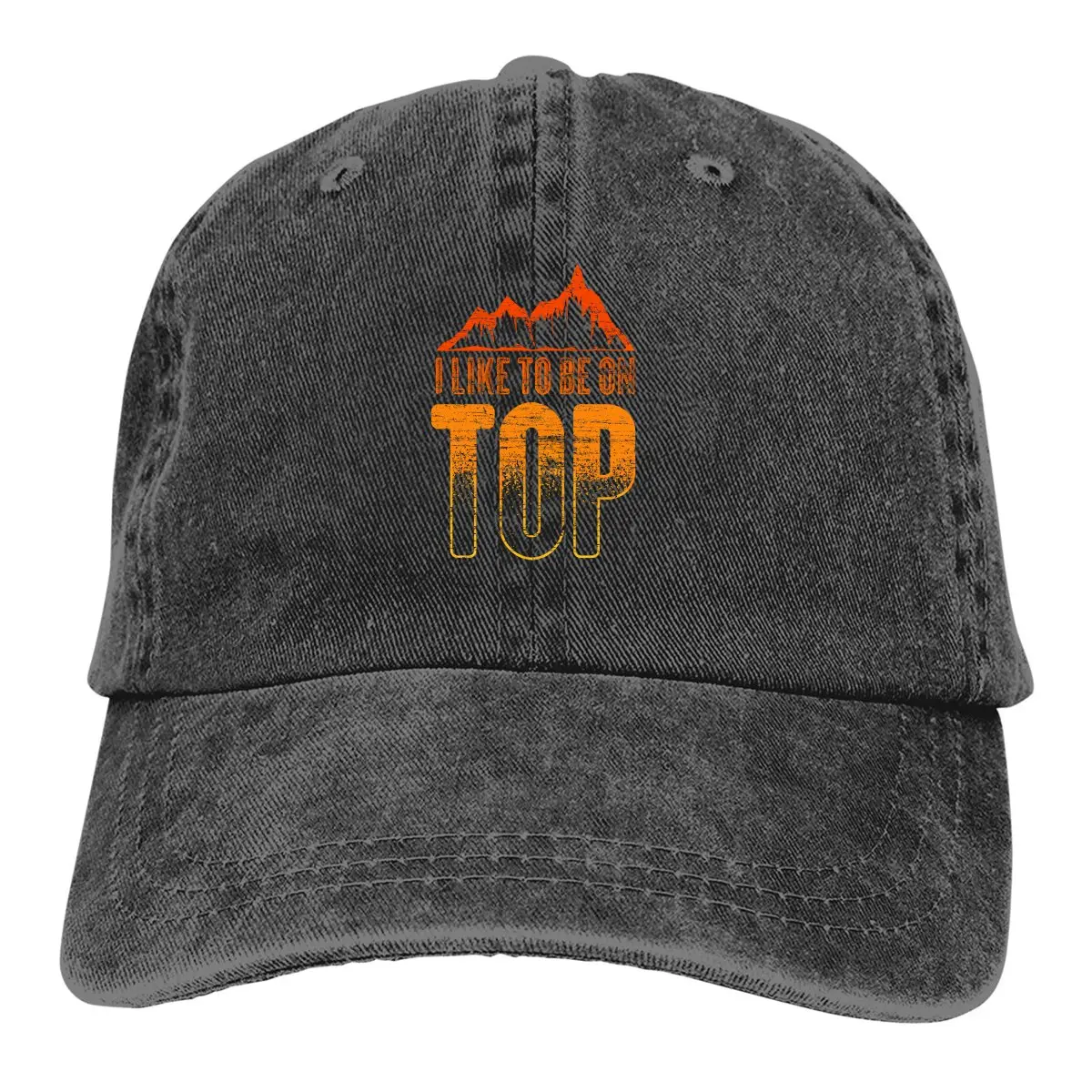 

Like To Be On Top Climb Mountain Baseball Cap Men Hats Women Visor Protection Snapback Hiking Caps