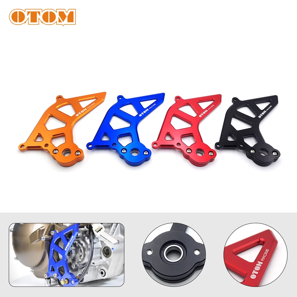 

OTOM Motorcycle 2 Stroke Front Drive Sprocket Cover CNC 6 Series Aluminum TSE250R MT250 DT230 Case Saver Chain Guard For YAMAHA