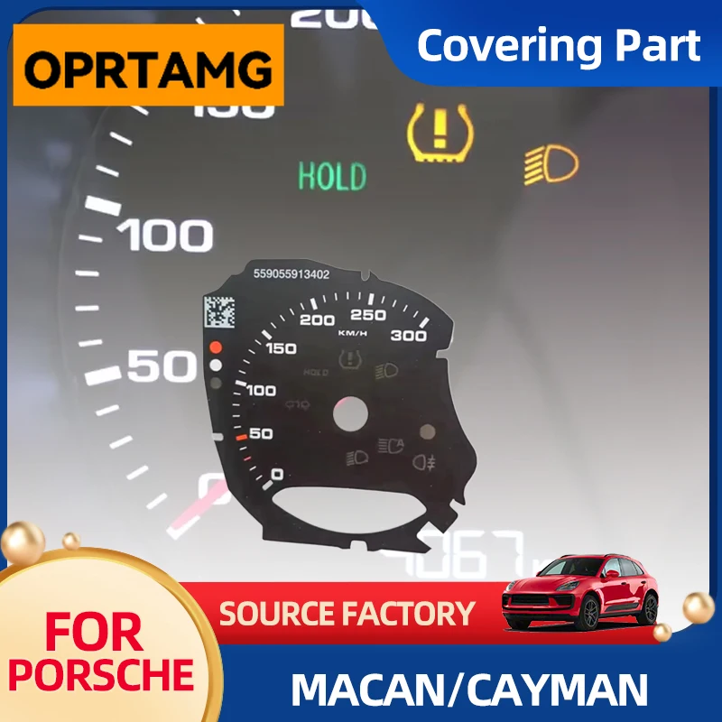 

Обвесы Hot BLACK, датчики, диски Speedo, накладка для Porsche Macan Cayman Boxster, циферблаты спидометра от mph до KM/H