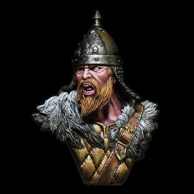 1/12, Eastern Viking, Resin Model Bust GK, Ancient war theme, Historical, Unassembled and unpainted kit