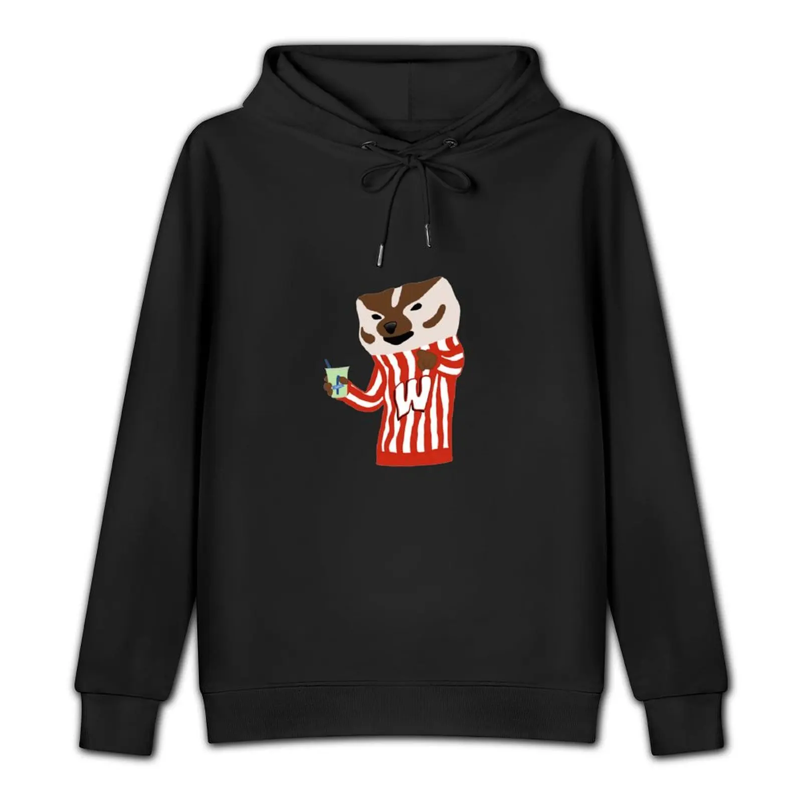 Bucky Badger & Culvers Pullover Hoodie streetwear men clothes for men hooded shirt autumn clothes hoody