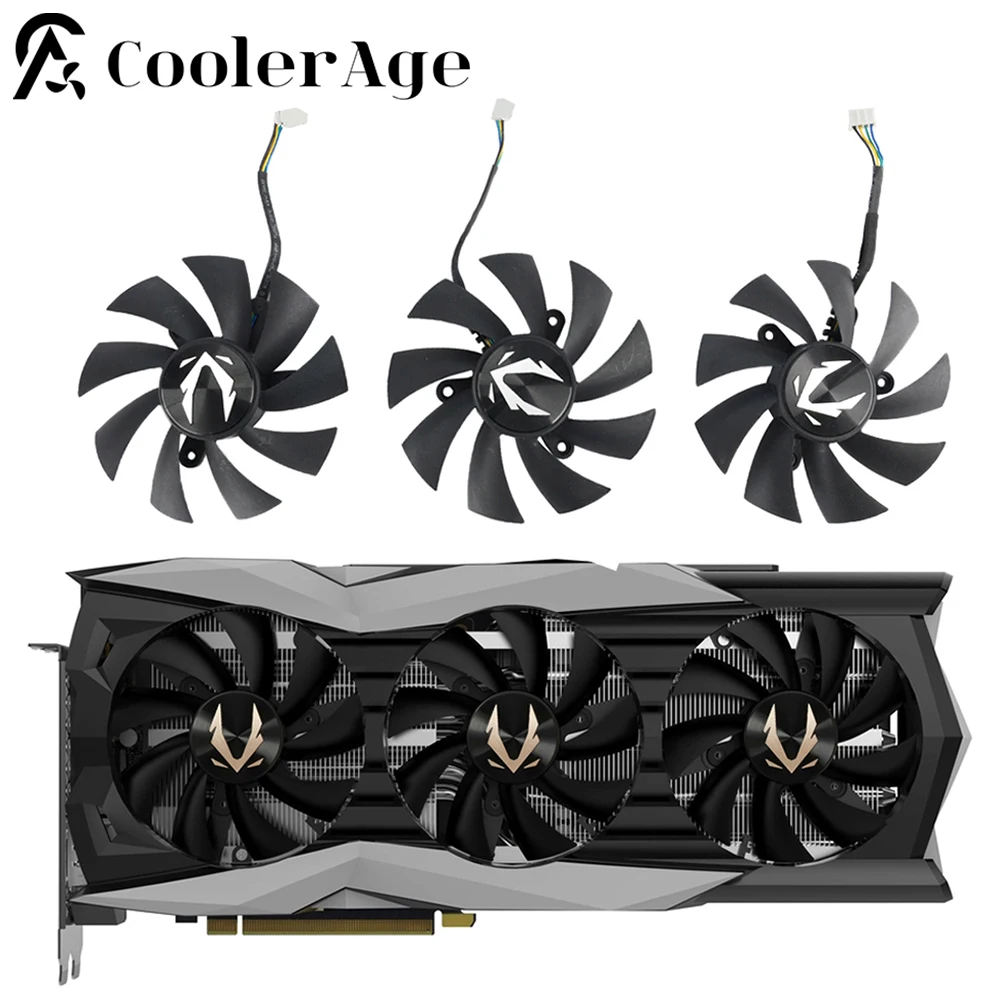 87mm GA92S2U 12V 0.46A RTX2080 ventola della scheda Video per Zotac Gaming RTX 2080 Ti AMP ventola di raffreddamento della scheda grafica estrema