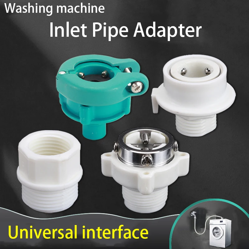 

Universal Snap Connector Washing Machine Inlet Pipe Adapter Quick Joint Tap Hose Coupling Adapter Car Washing Fitting