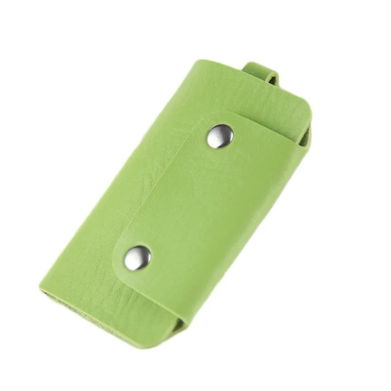 Men Women Fashion Car Key Case Key Wallets Keys Holder Pouch Housekeeper Organizer 7 Colors Daily Use Accessory