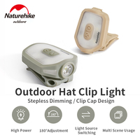 Naturehike Outdoor Clip Lamp Cap Clamp Light Camping Headlight Hiking Headlamp Ultralight Flashlight Led Lighting Pocket Tool