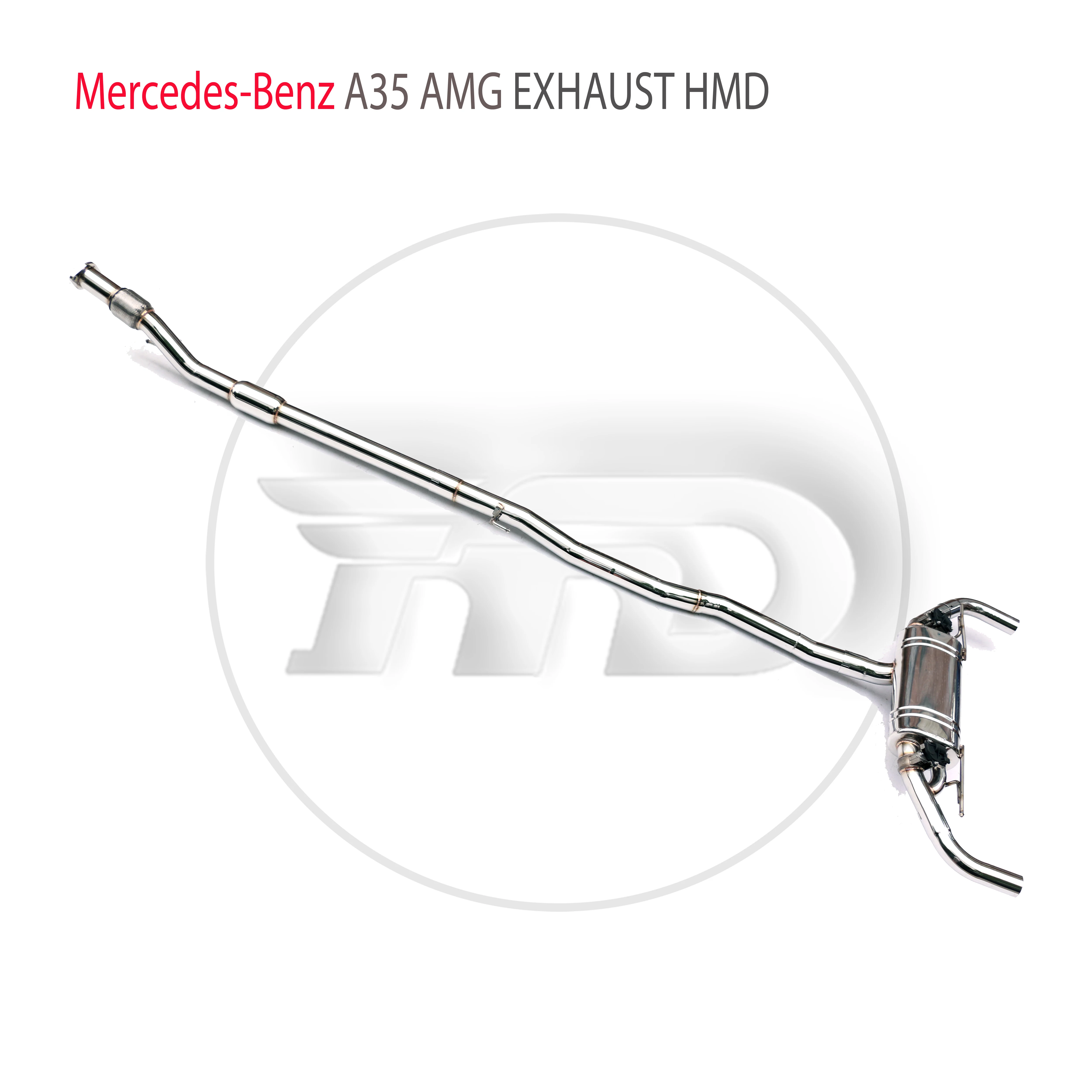 

HMD Stainless Steel Exhaust System Performance Catback for Mercedes Benz A35 AMG W176 W177 Auto Modification Electronic Valve