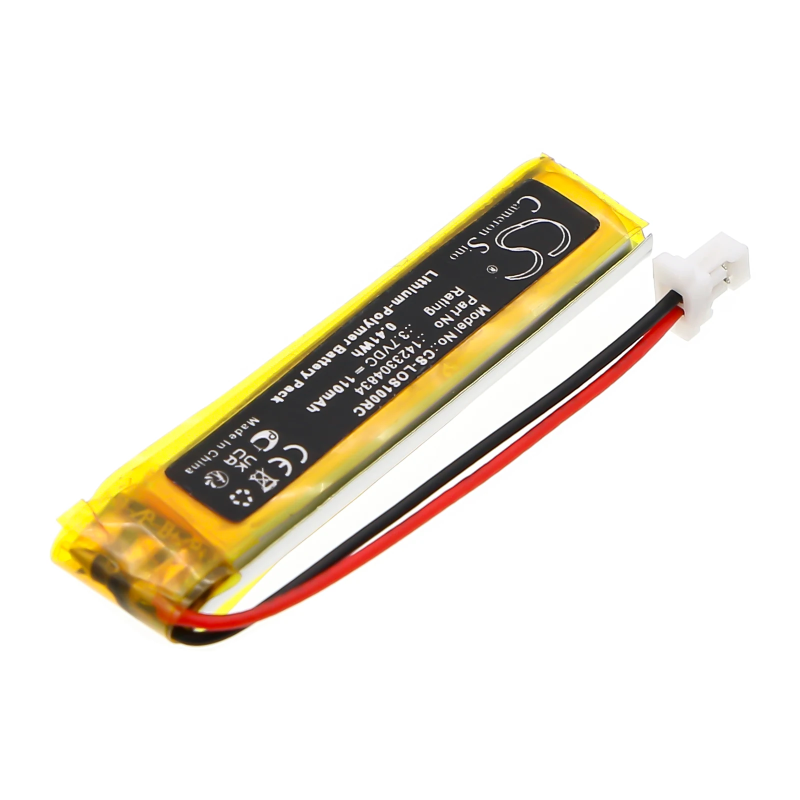 Battery for Logitech Spotlight Presentation Remote PN:1423304834 (110mAh) 3.7V