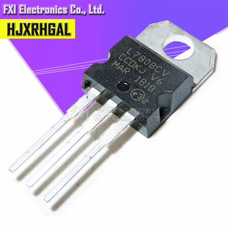 10PCS L7808CV TO220 L7808 TO-220 7808 LM7808 MC7808 stabilivolt voltage-regulator tube New original
