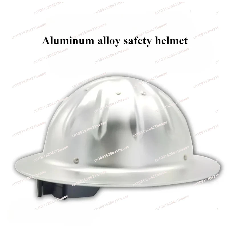 Suitable for aluminum alloy safety helmets in construction, durable and anti smashing aluminum helmets