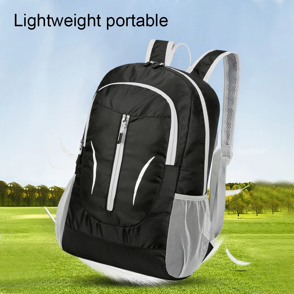 Cloth Waterproof Sports Backpack For Outdoor Activities - Durability Multi-functional Mesh Easy Storage Magazines Travel