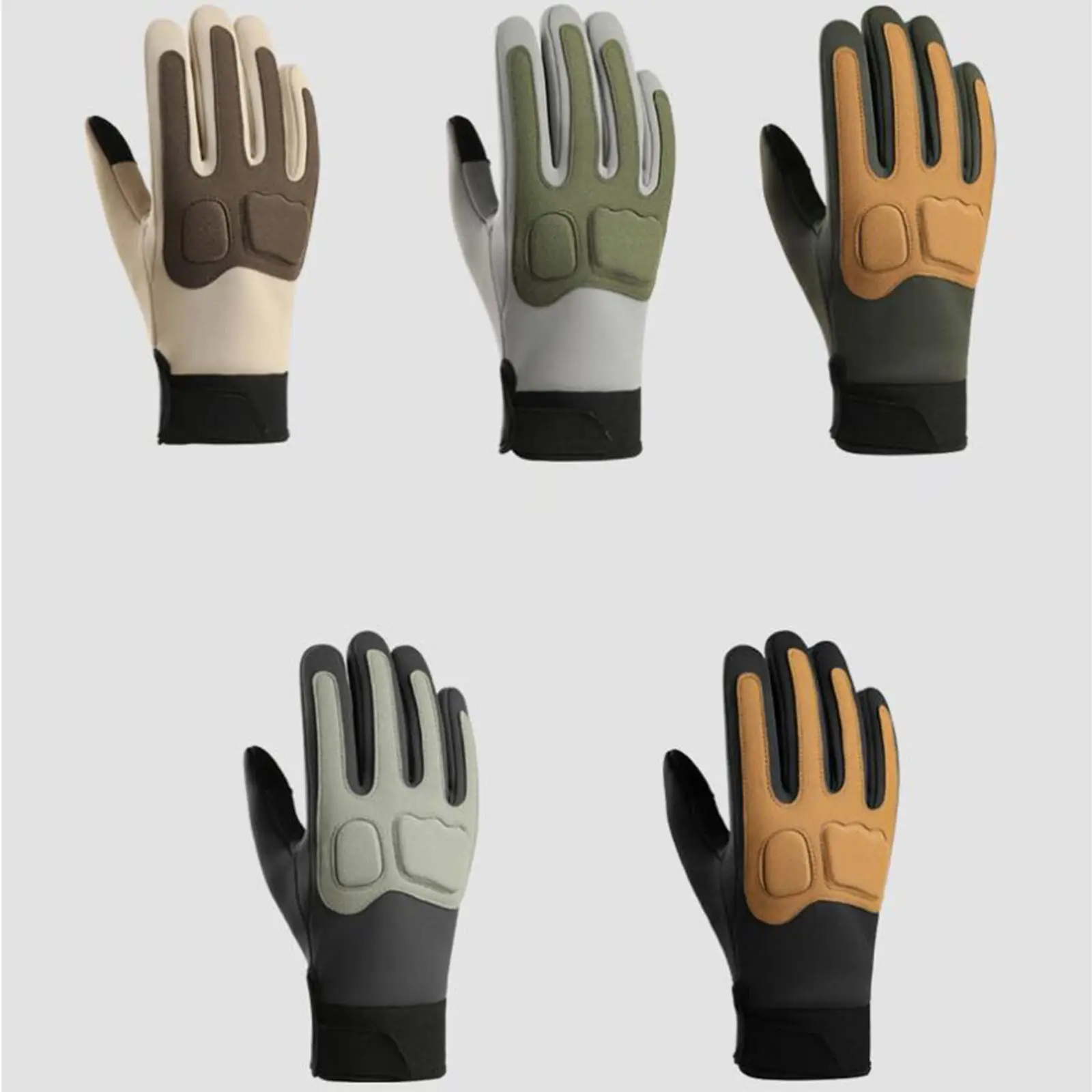 

Зимние мотоциклетные перчатки с сенсорным экраном, защитные, водонепроницаемые, ветрозащитные, спортивные, противоскользящие, для езды на велосипеде и активного отдыха на природе