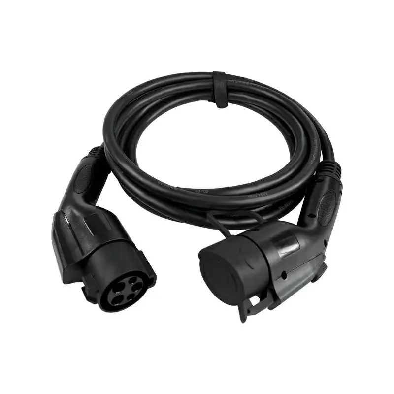 Duosida J1772 Extension Cable SAE Type 1 Connector 32A Female Plug to Male Socket