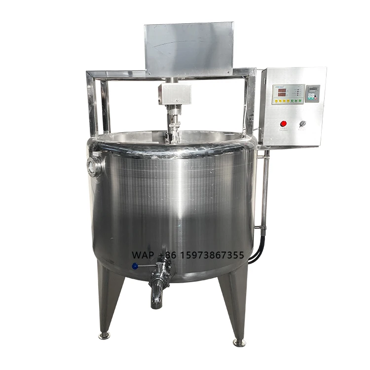 Commercial Mozzarella Cheese Production Line 300L Cheese Making Machine/Cheese Tank Chesse Press Machine