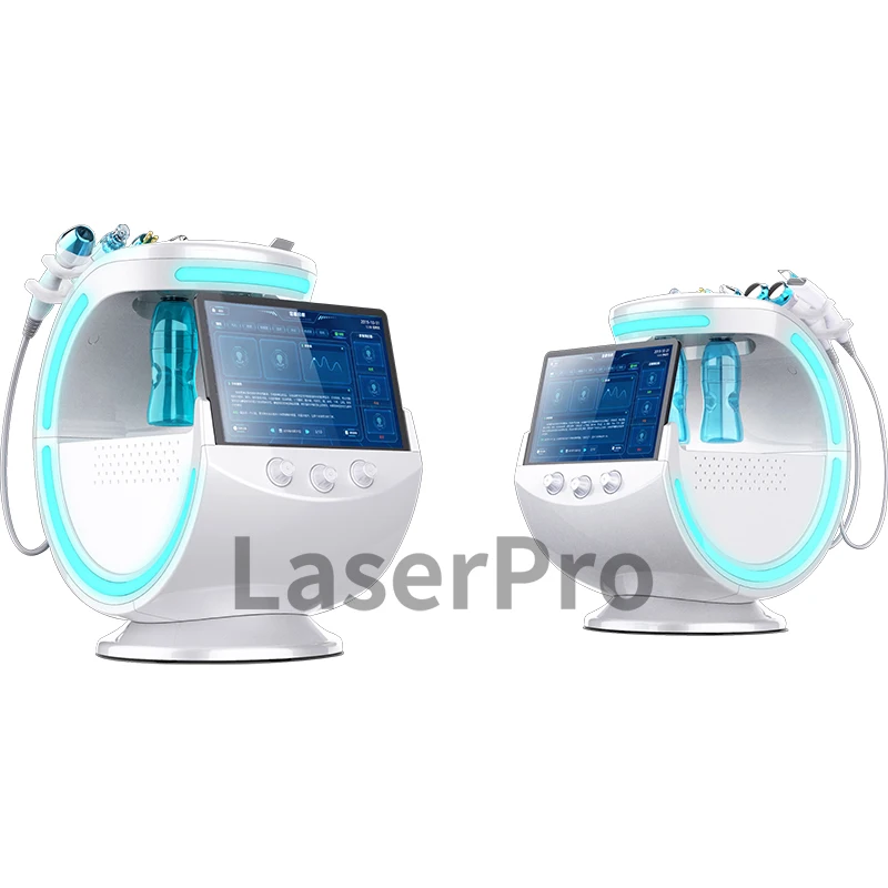 2023  hot sell Hydrofacials Machine 7 In 1 Hydro Facial Dermabrasion Cleansing Ultrasound skin Care analyze Anti-aging Machine