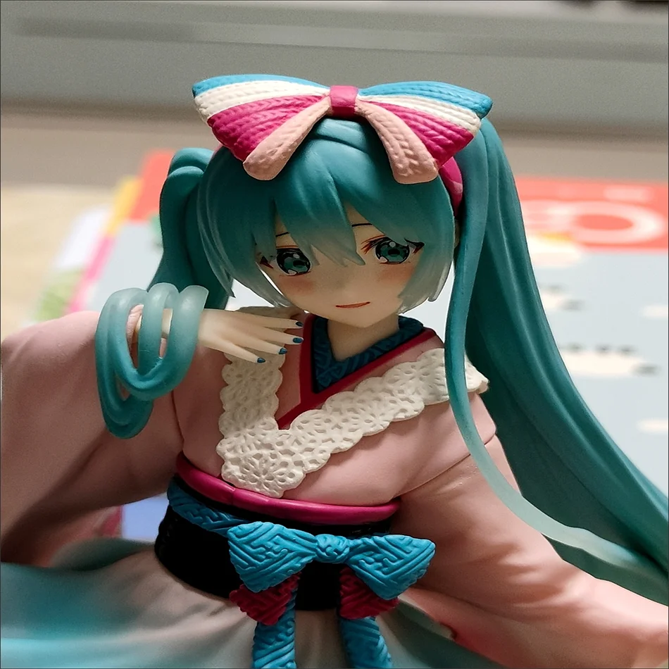 Em estoque vocaloid hatsune miku novo tóquio quimono pvc anime figuras de ação modelo brinquedos colecionáveis presentes