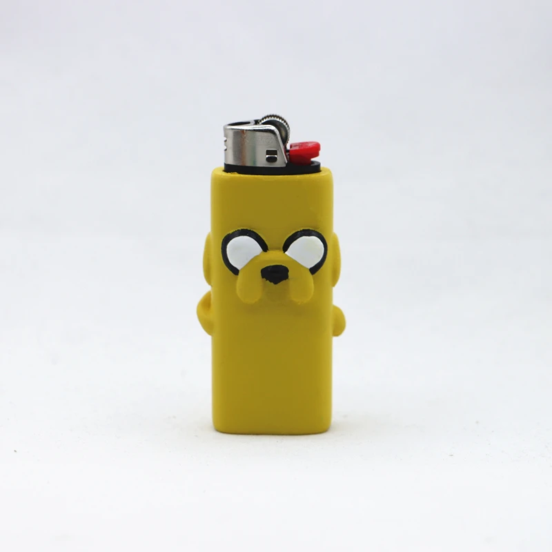 1 قطعة Jake the Dog & FINN حامل غطاء ولاعة لـ BIC حجم قياسي ولاعات كم نوع J6