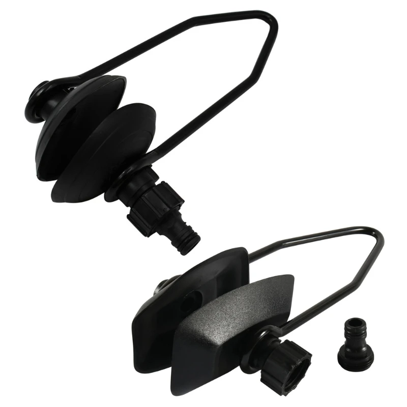 Universal Outboard Flush Away Sand Salt Dual Feed Motor Water Flusher Ear Muff Cups Suitable For Marine Boat Accessories