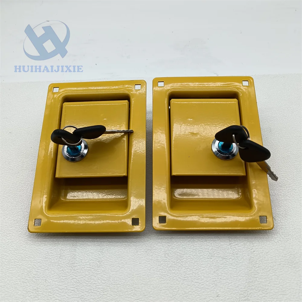 Construction Machinery Parts 14508854 14508850 Side Cover Lock Panel Lock for Volvo EC160B EC180B EC135B EC140B EC700B EC460B