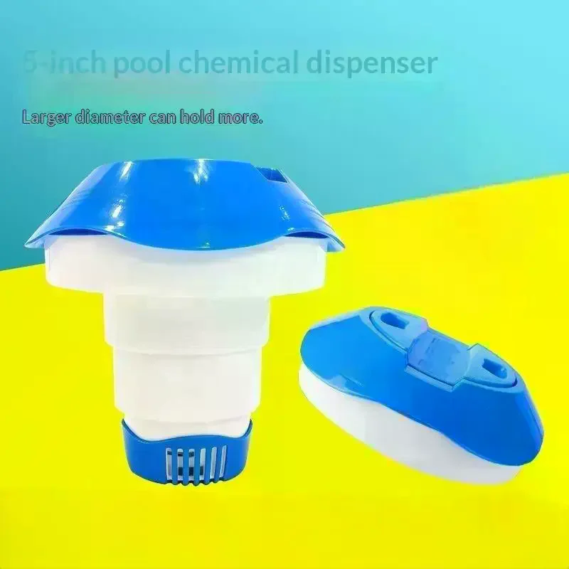 Tablets Dispenser Chlorine Tablets For Swimming Pools Chlorine Dispenser Tablets Retractable Floating Medicine Box Chlorine