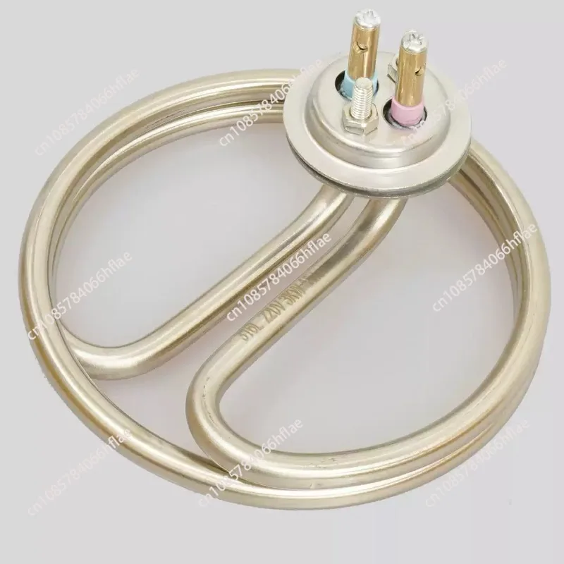 304/316 Stainless Steel Electric Heating Tube, Double Ring Round & Straight Pipe for Steam Towel Car Hot Water Heater