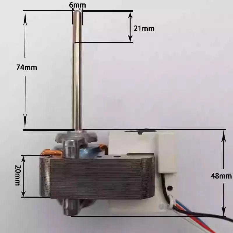 Сменный мотор-регулятор, вентилятор теплого воздуха, нагревательные аксессуары, 1 шт., вертикальный электрический нагреватель, мотор YJ61-16 YJ61-20 220 В Сменный мотор-регулятор, вентилятор теплого воздуха, нагревательные аксессуары, 1 шт., вертикальный электрический нагреватель, мотор YJ61-16 YJ61-20 220 В
