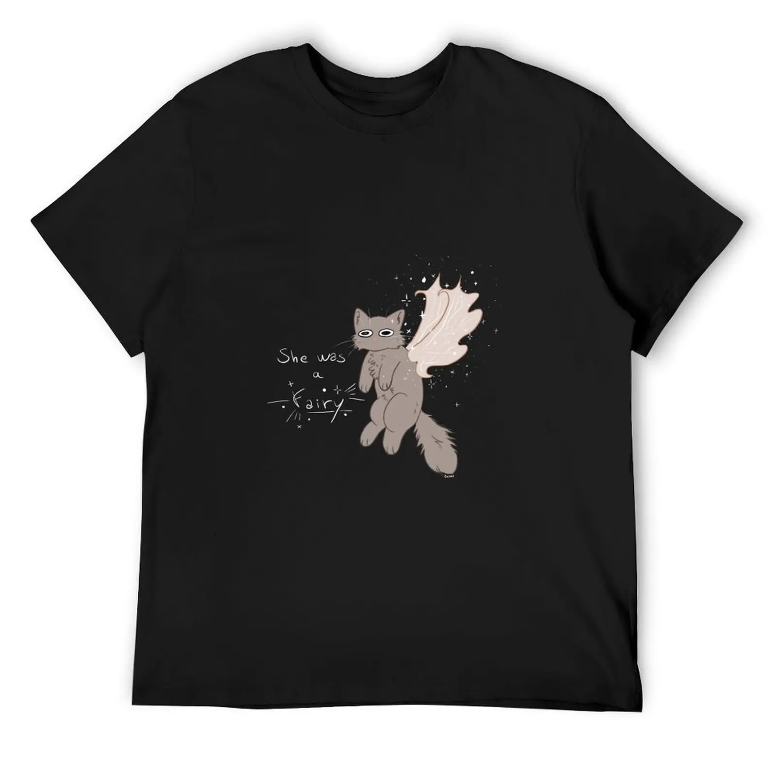 

She was a fairy T-Shirt anime clothes quick-drying cute clothes men clothings