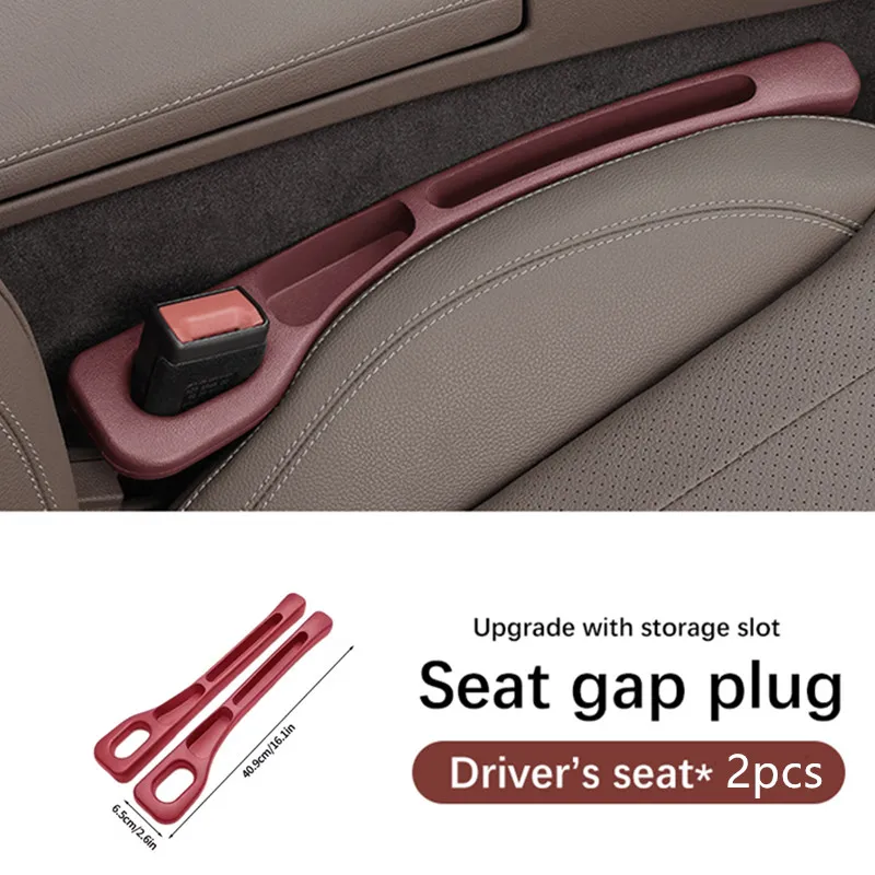 2pcs Car Seat Gap Protector - Stop Small Items from Falling For Toyota Hiace H300 4Runner Prius XW50 C V Hilux