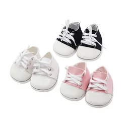 1 Pair Sports Shoes for Cotton Doll Toy Shoes 40CM Cotton Doll Medium Bear Shoes Canvas Shoes Sneaker Shoes Dolls Accessories