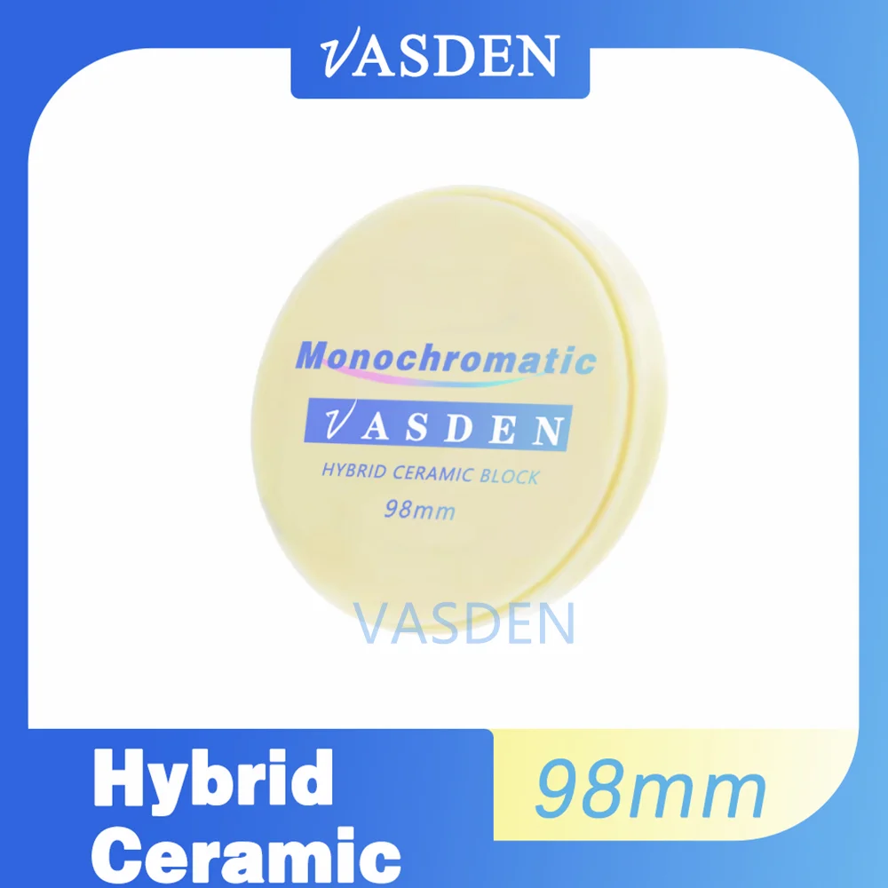 Vasden Dental Composite Blocks Hybrid Ceramics Disc Inlay In Dentistry CADCAM Resin Material