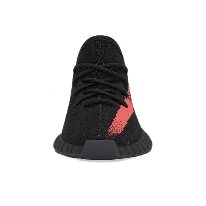 Adidas Originals Yeezy Boost 350 V2 'Core Black Red' Fabric Sports Low top Casual Shoes Unisex 2022 Edition BY9612-2022 view 3