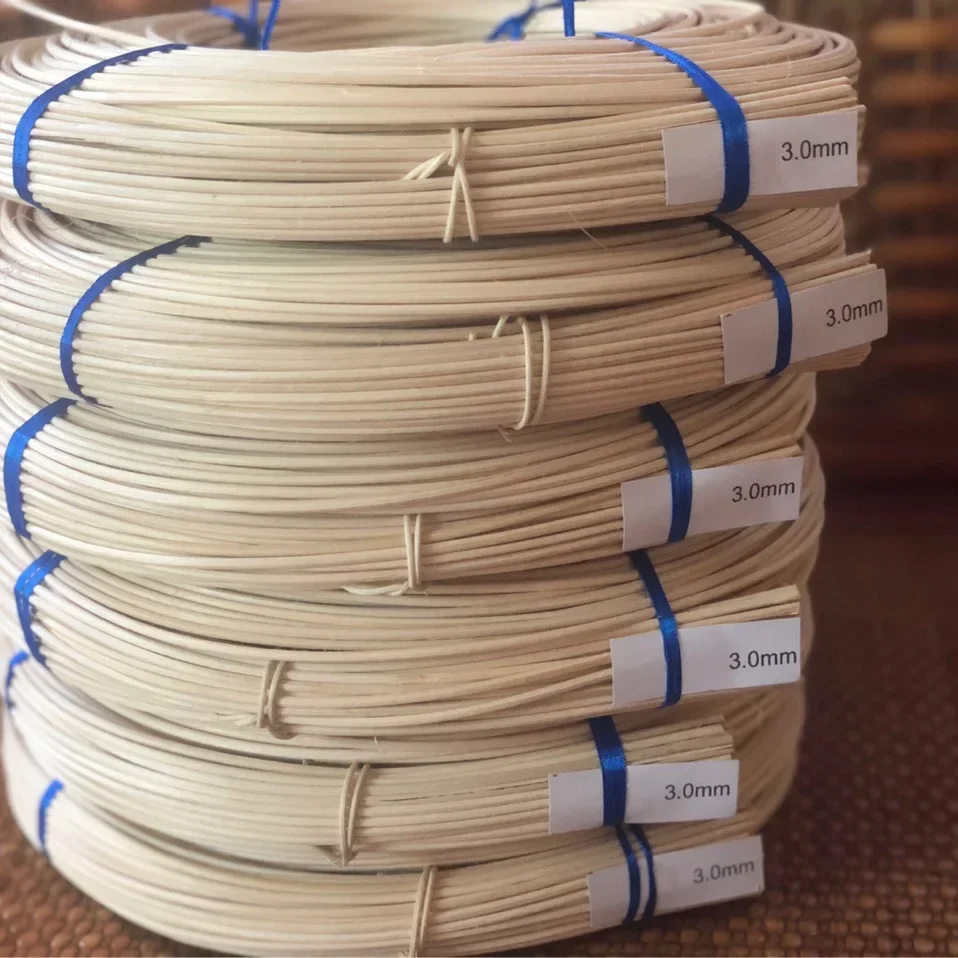 

1.2mm 1.5mm 2mm 2.5mm 3mm Mulit Sizes Natural Rattan DIY Hand Weaving Basket Chair Material Home Decoration Supplies