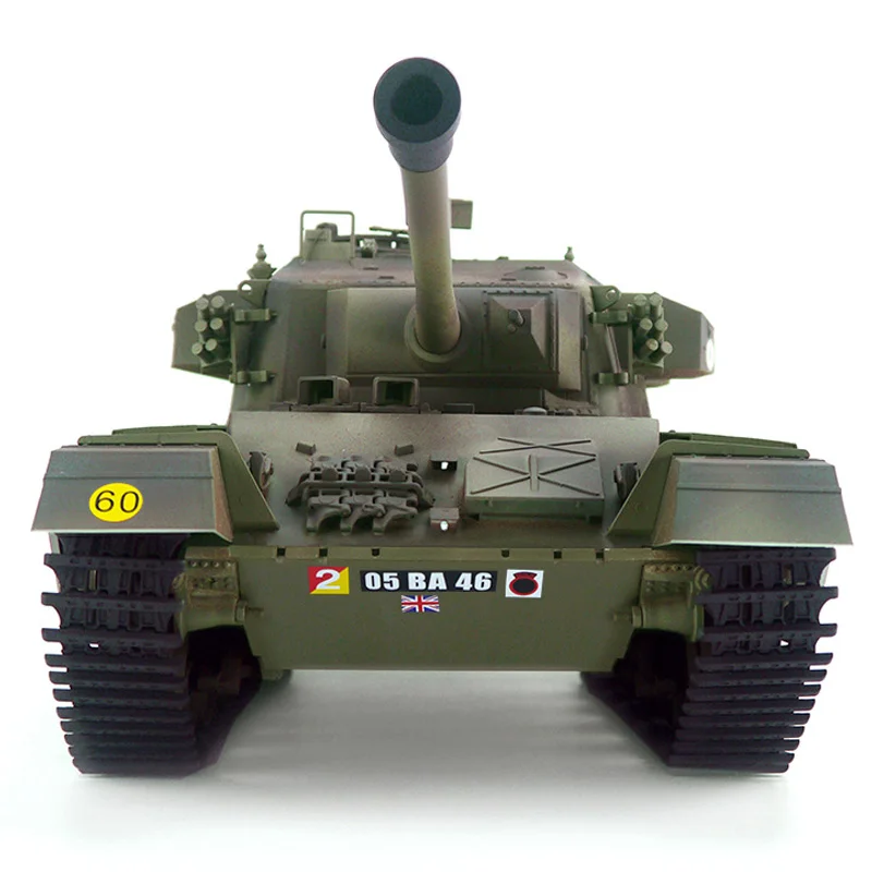 Remote Control Heavy UK/MK5 Centurion Main Battle Tank War Military Vehicle Simulation Smoke Shooting Effect Collection