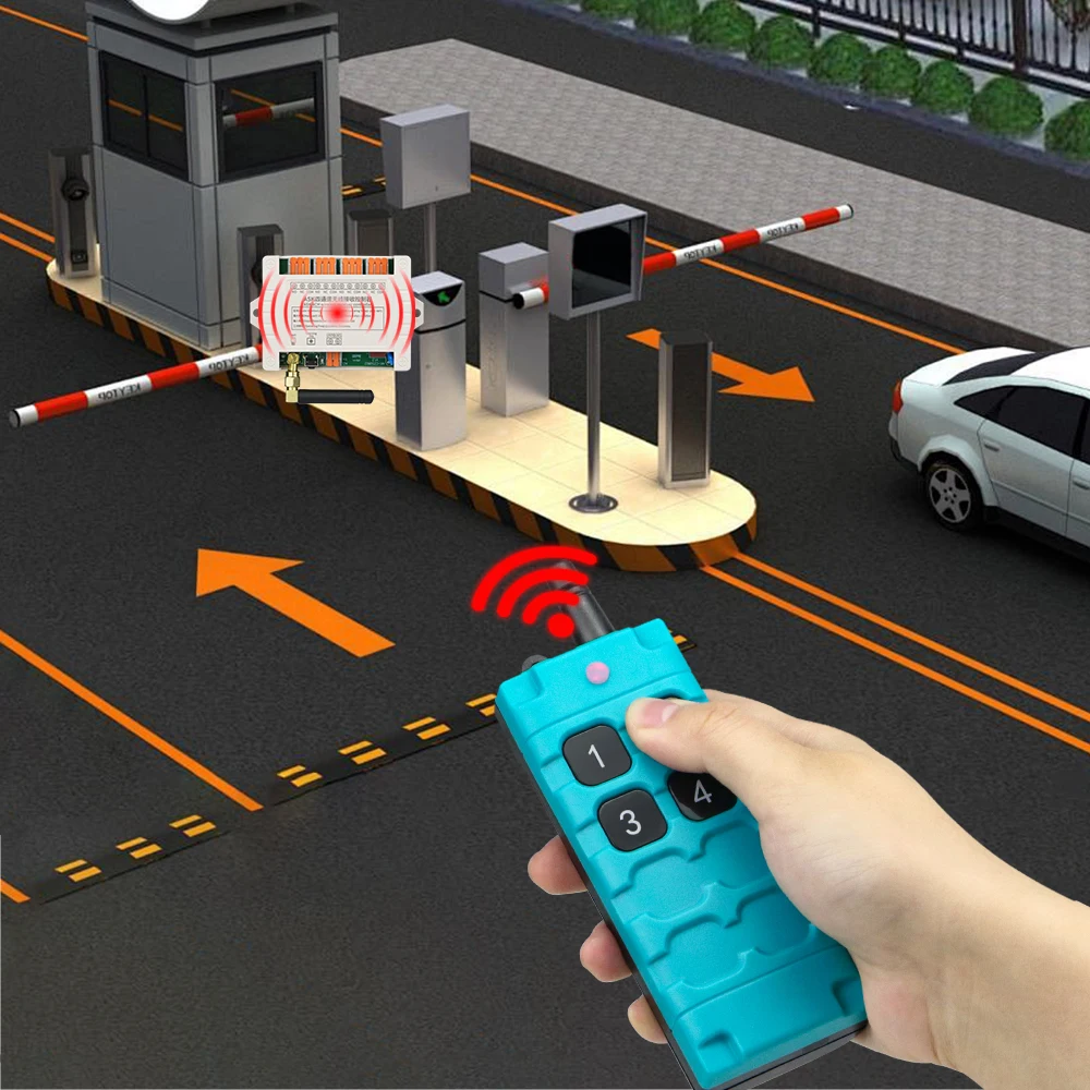 433Mhz Ac 220V 4 Ch…