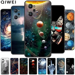 For Realme GT Neo 3T Case Cute Cartoon Soft Silicon Wolf Phone Back Cover for Realme GT Neo 3T 5G Cases Lion Fundas 3 T Neo3T