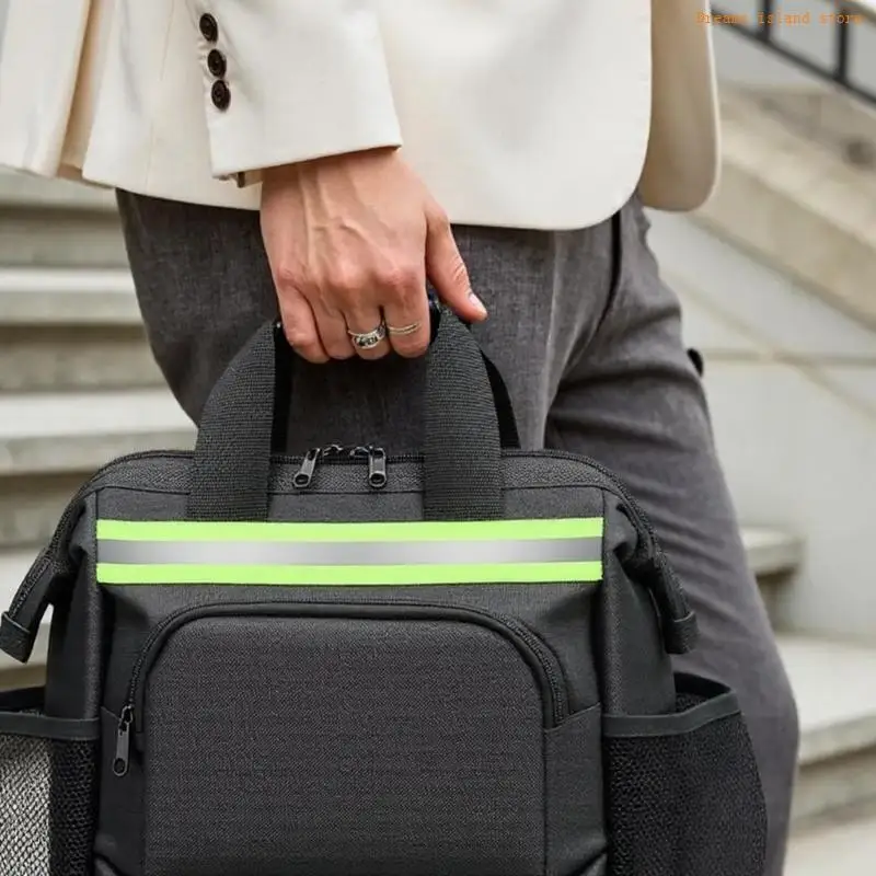 Zaino per sacchetti per utensili resistenza con design ergonomico per operatori edili HX6C