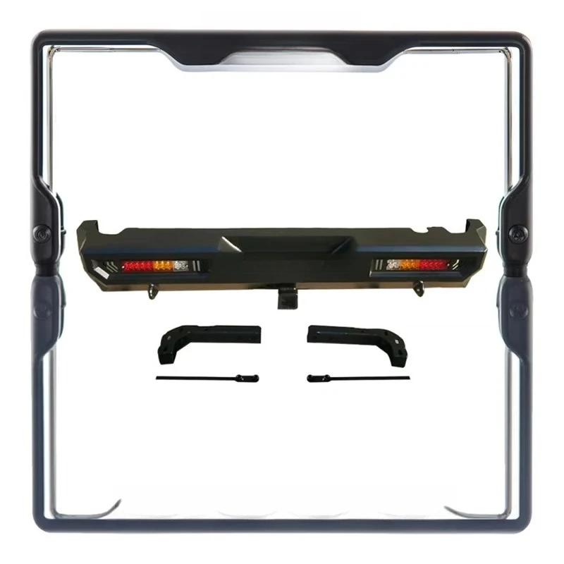 

Wholesale Car Body Parts 4X4 Auto Part Car Steel Rear Bumper With Rear Lights for Jimny
