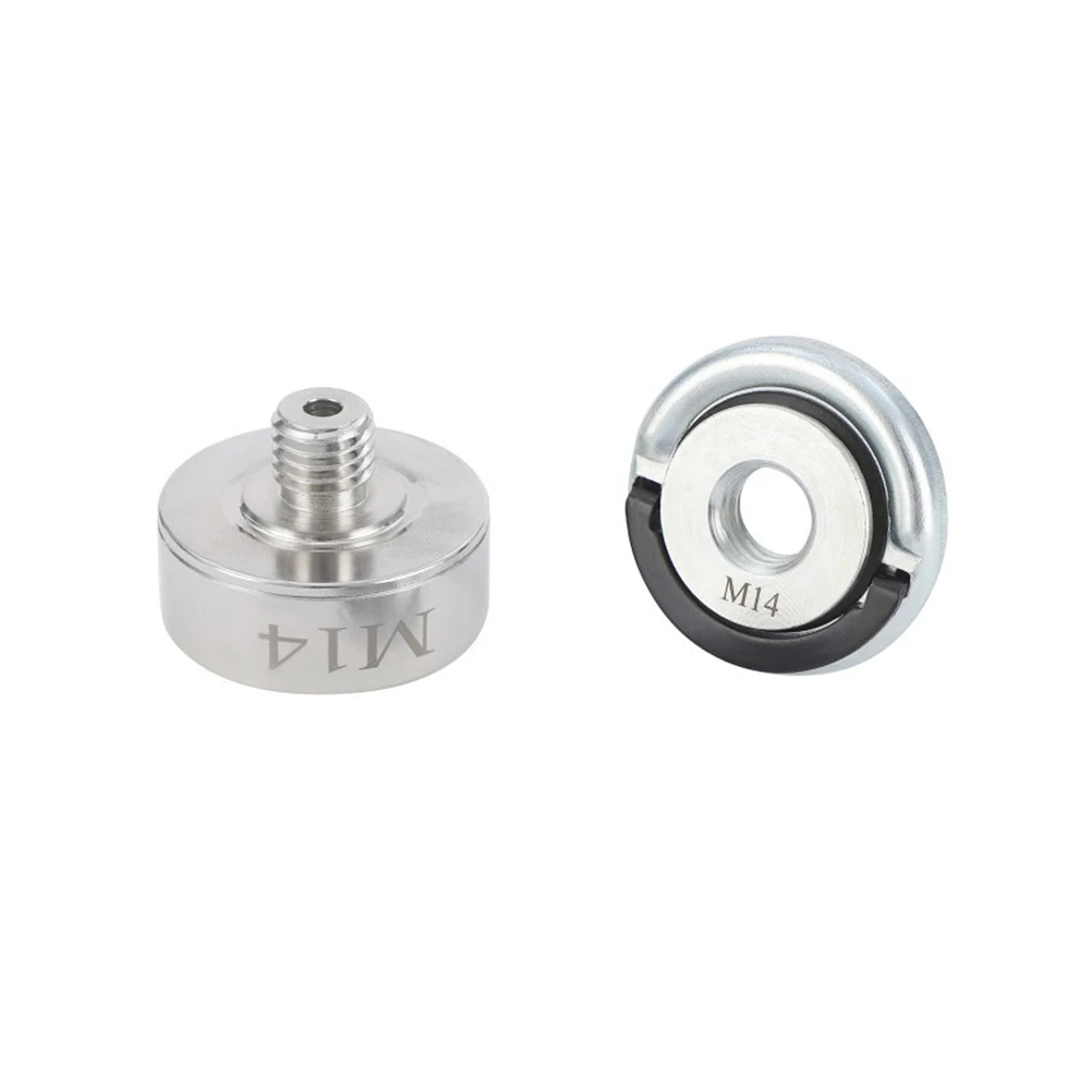 For X Lock Angle Grinder Thread Adapter Conversion Kit with Steel Nut and Pressing Plate for Improved Blade Attachment Stability
