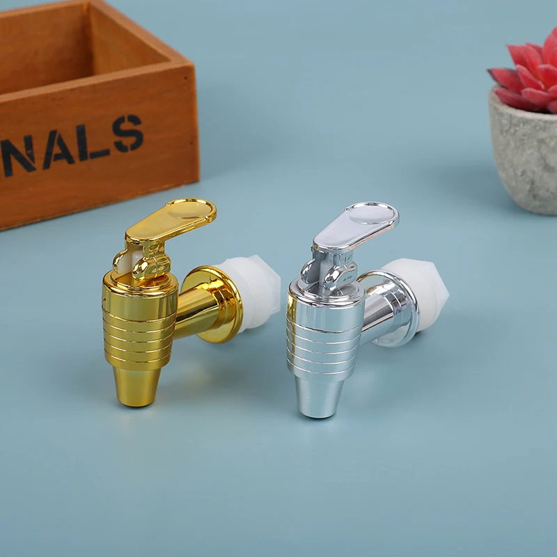 1Pc 17mm Wine Barrel Plastic Faucet Valve Switch Tap Wine Jar Juice Can Drink Bottle Faucet Jar Barrel Water Tank Faucet