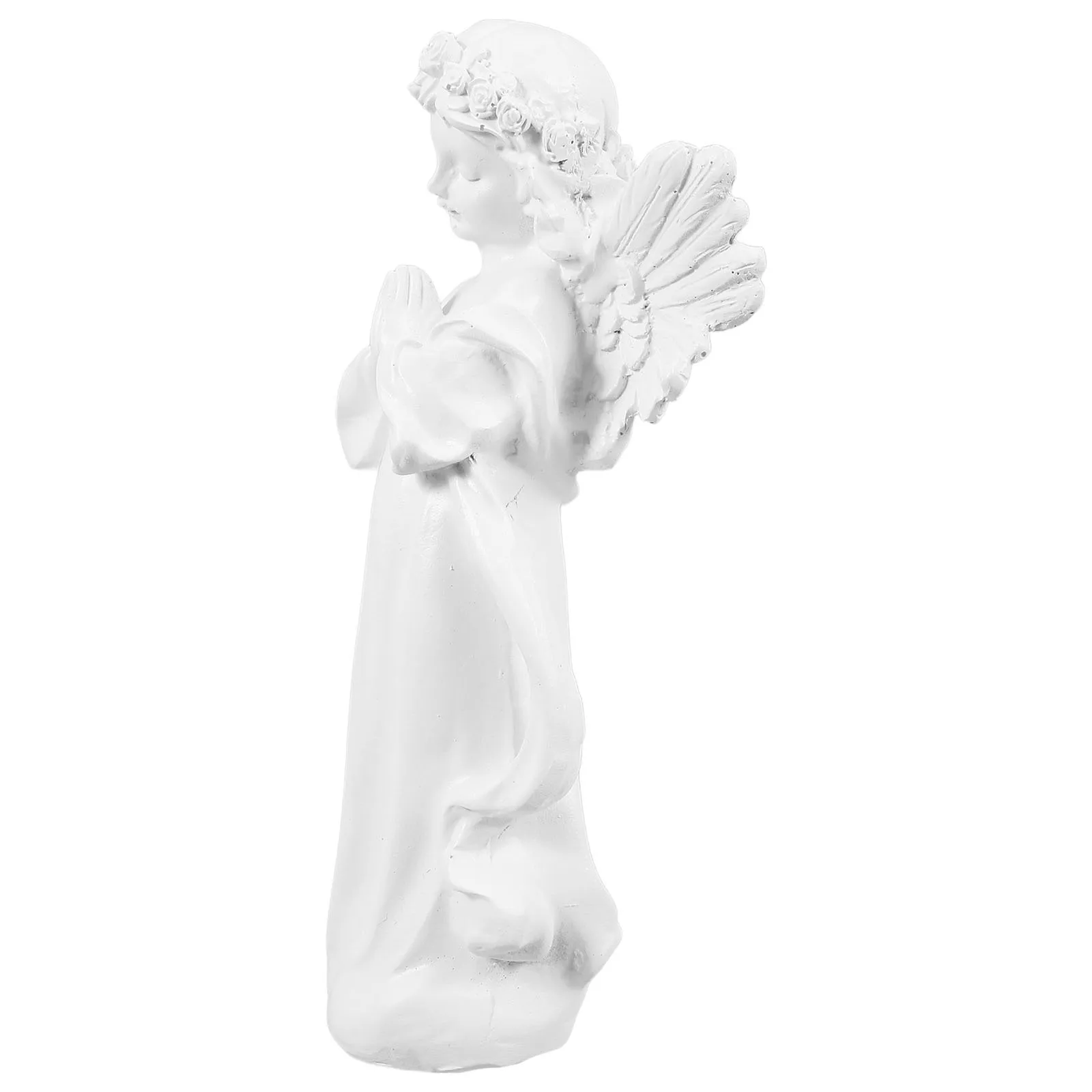 

Resin Angel Adornment Creative Luminous Desktop Ornament Exquisite Resin Craft Girl Decor Home Garden Use Angel Adornment