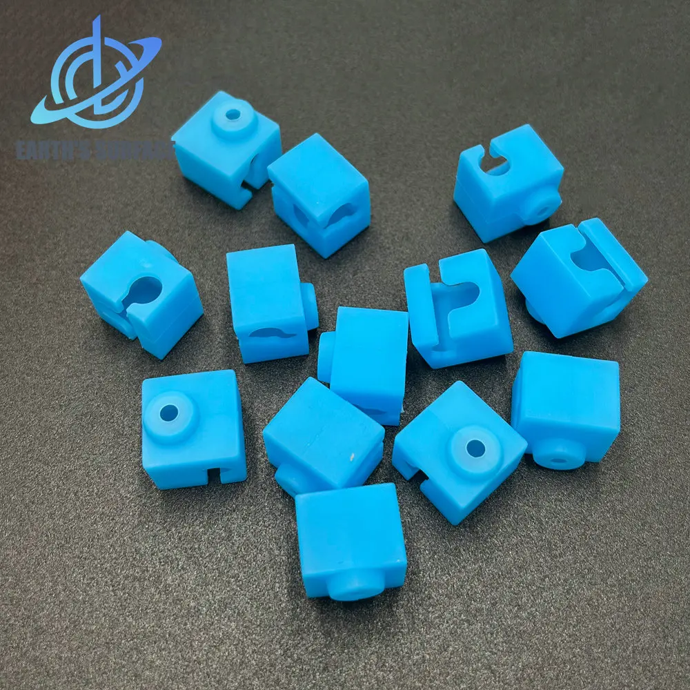 DB-3D Printer Accessories 3/5/10PCS E3D V5 Silicone Sock J-Head Heating Block Case Cover For Extruder E3D V5 Heated Block Parts