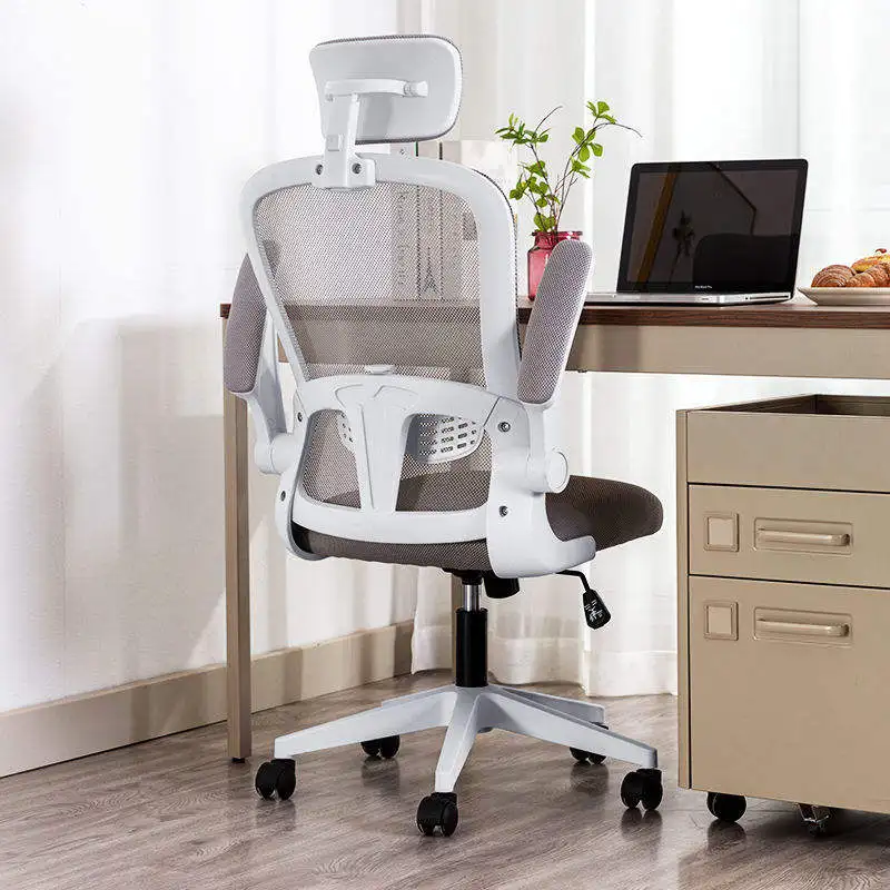 أحدث كرسي مكتب شبكي تنفيذي مريح عالي الظهر قابل للتعديل لأثاث المكاتب الحديثة