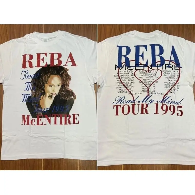 

Футболка REBA MCENTIRE Read My Mind 1995, тур
